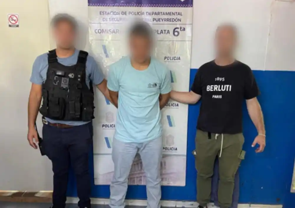 El procedimiento fue llevado a cabo en 1º de Mayo al 1200.