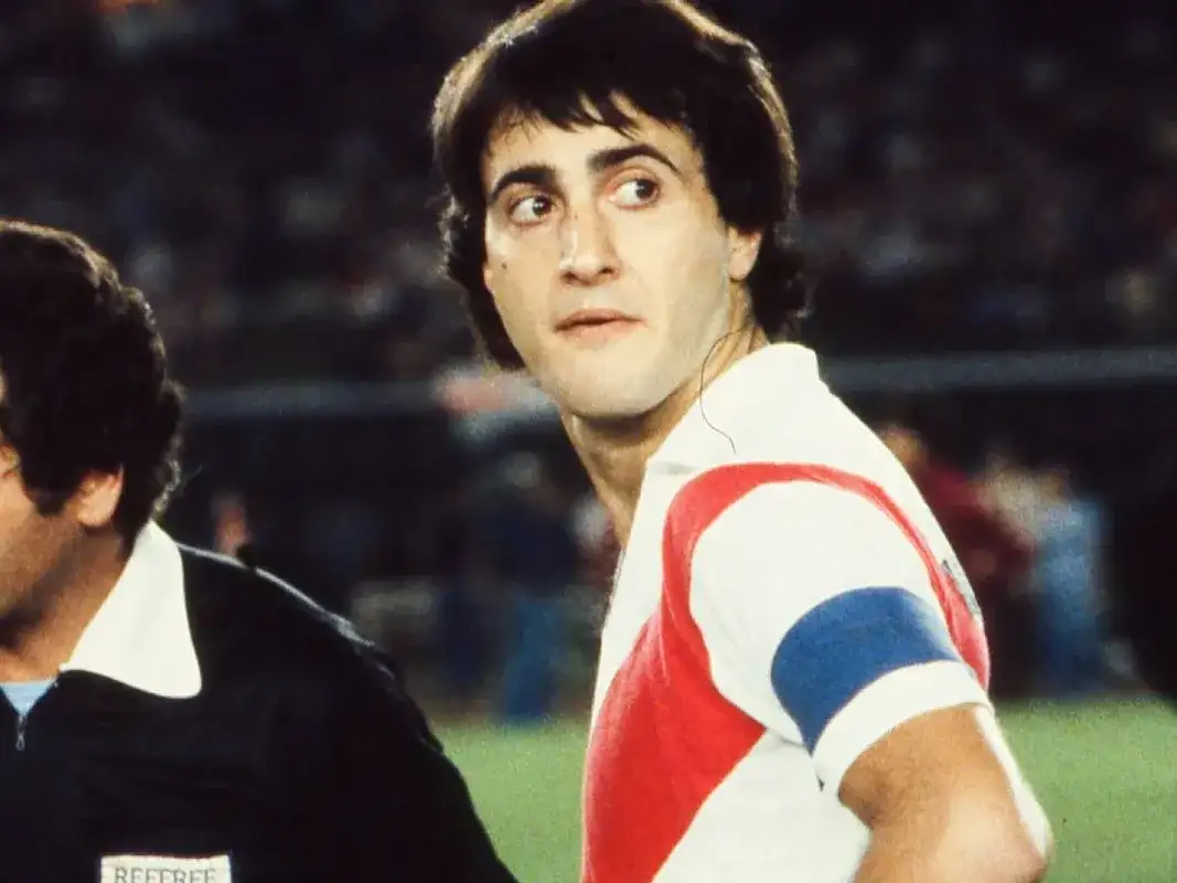"Norberto 'Beto' Alonso, símbolo eterno de River Plate.