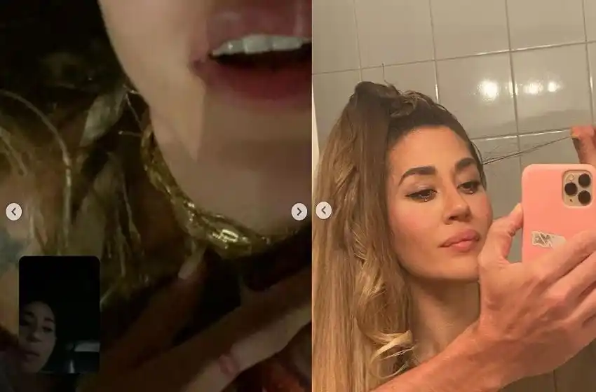 Jimena Barón contó que Mica Tinelli interrumpió su «noche apasionada» con una videollamada inoportuna