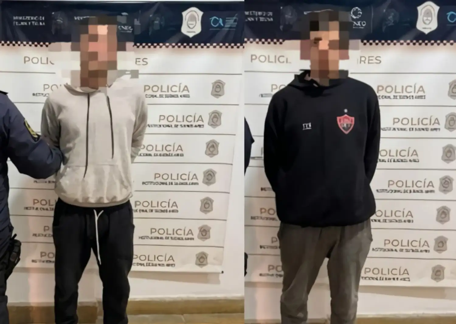 Aprehendidos por robo en vivienda de calle Aulí