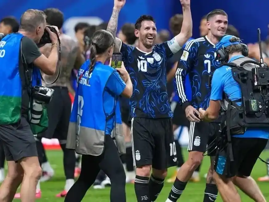 Argentina y una victoria épica contra Inglaterra. Foto: Fernando Nicola