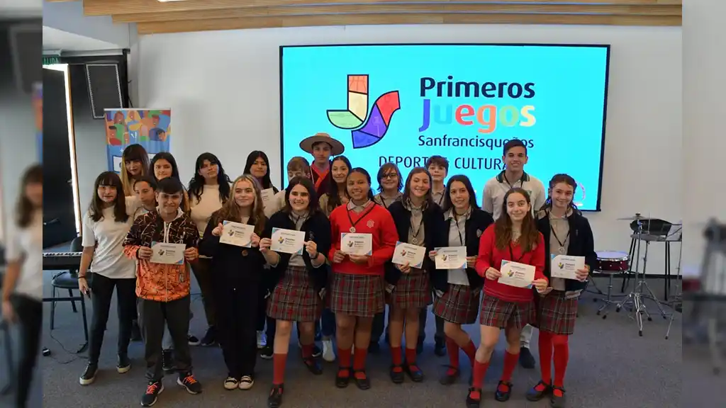 Más de 300 estudiantes participaron de los juegos sanfrancisqueños