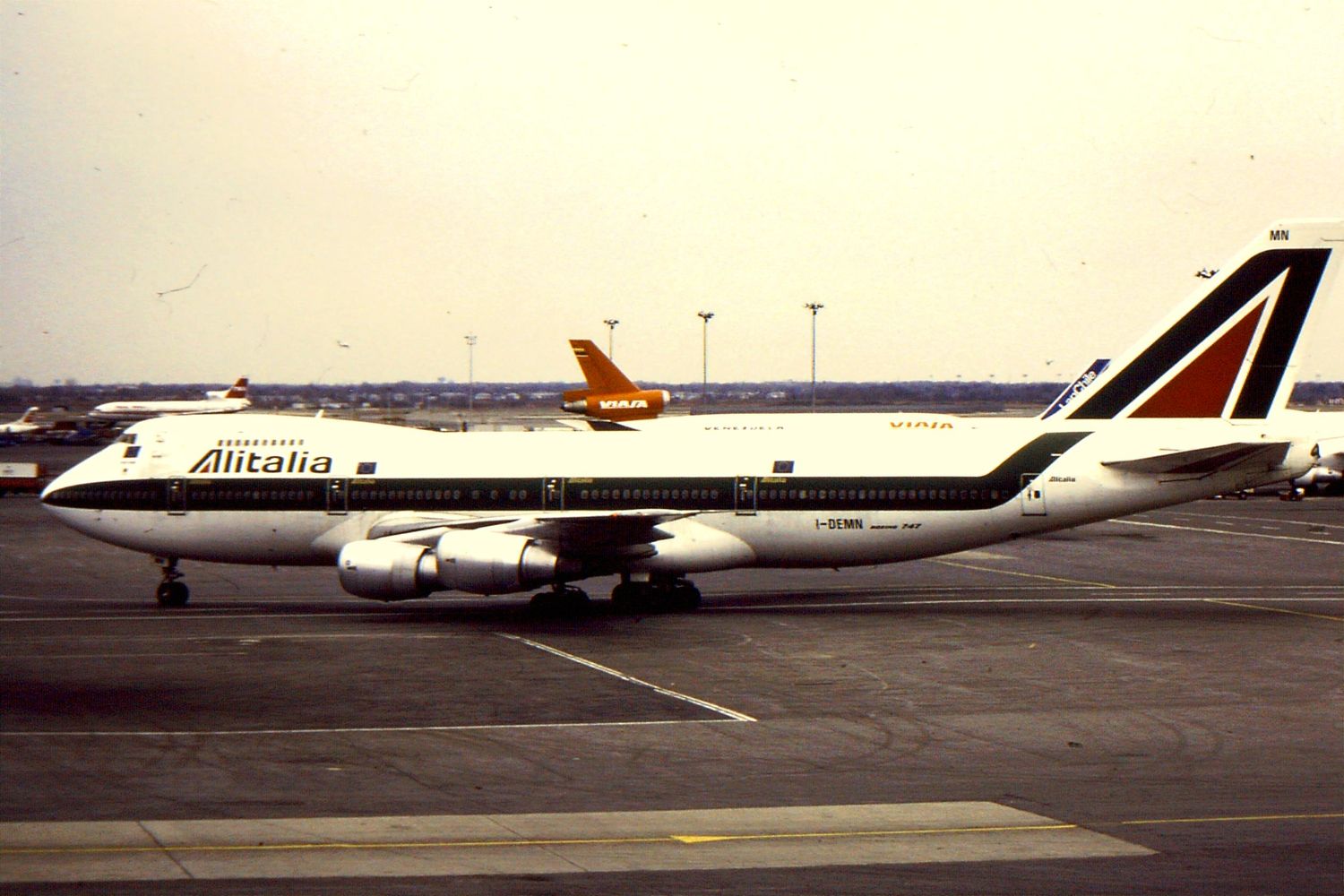 #TBT: Alitalia flights to Argentina, Brazil and Chile in 1987