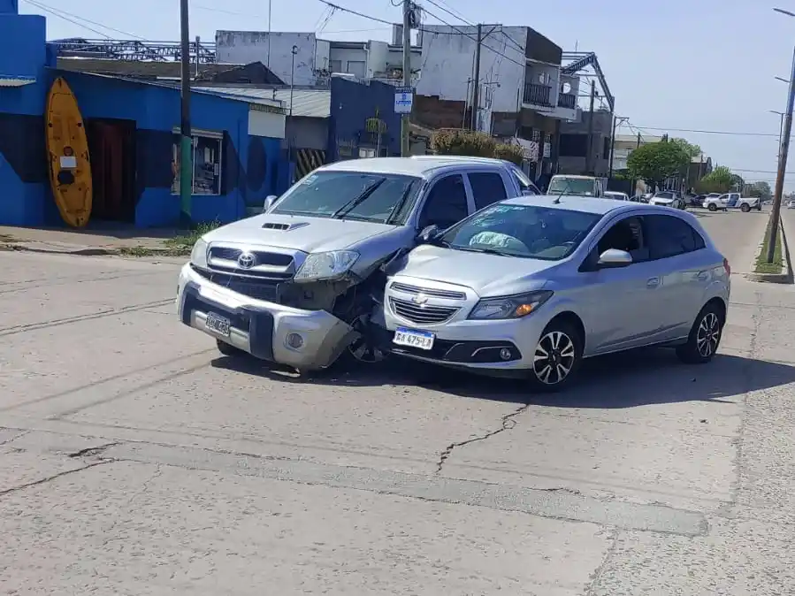 Choque en la mañana de este viernes