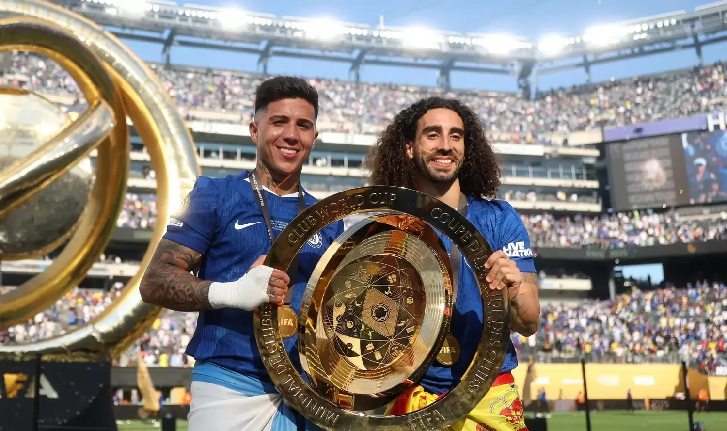 Cucurella y Enzo Fernández, frente a una oportunidad histórica en la final del Mundial 2026