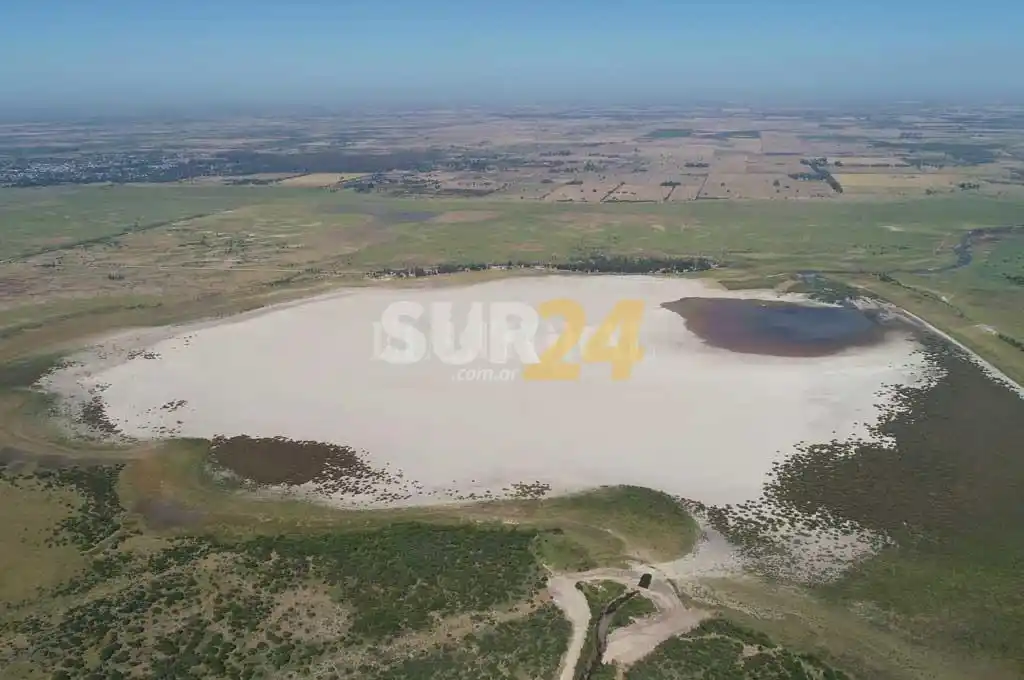 Sorpresa y preocupación: desapareció la laguna de Paiva 