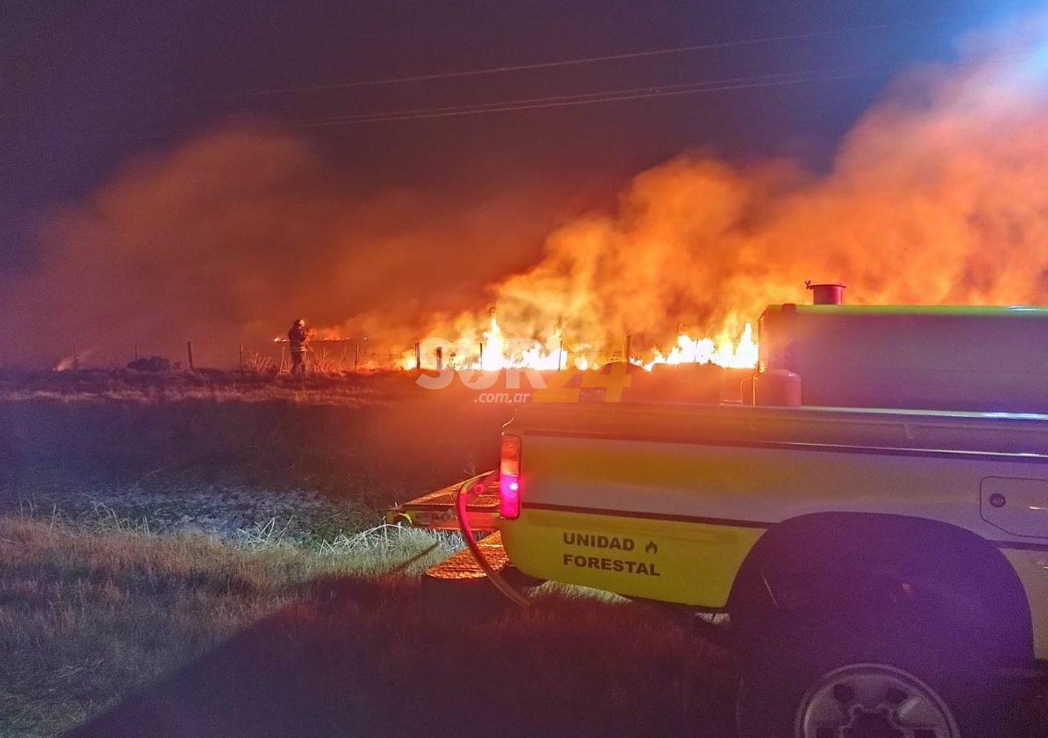 Sequía, vientos y descuidos: en lo que va de agosto se produjeron 39 incendios en Venado Tuerto y alrededores