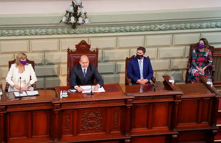 El gobierno provincial volvió a pedirle a la Legislatura que trate los proyectos para modernizar el sistema policial