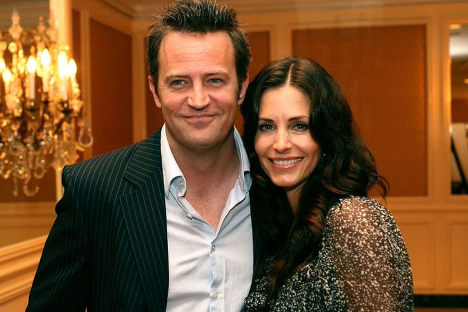 Courteney Cox y Matthew Perry