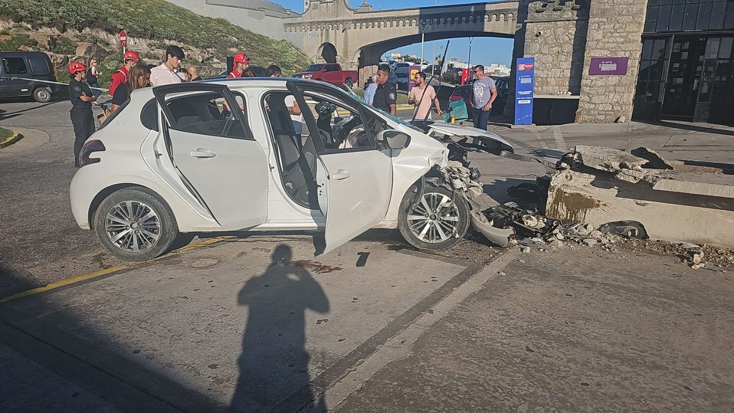 Muere un hombre en un tremendo accidente a metros del Torreón del Monje