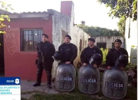 Allanamiento en Quequén