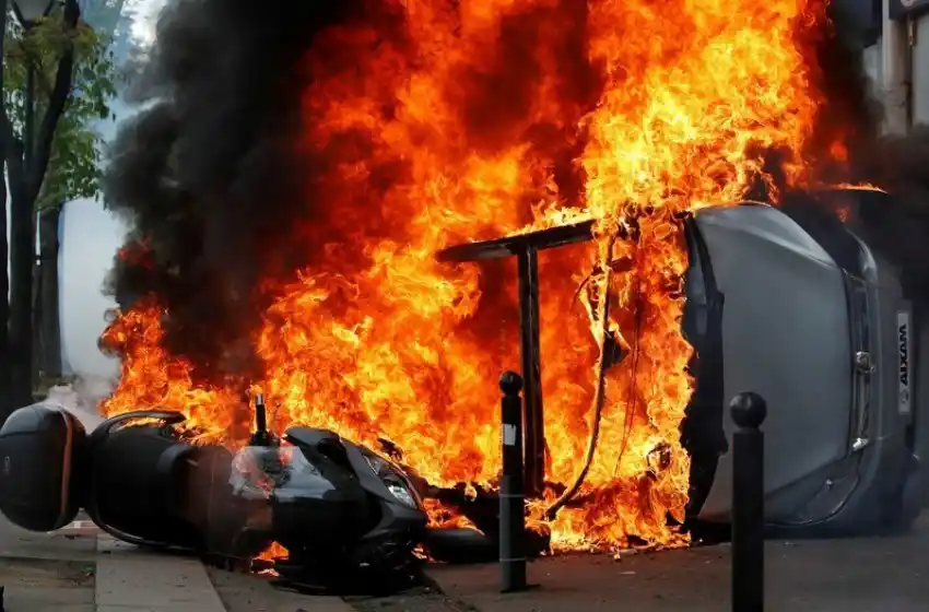 Graves incidentes en París por la marcha del día del trabajador