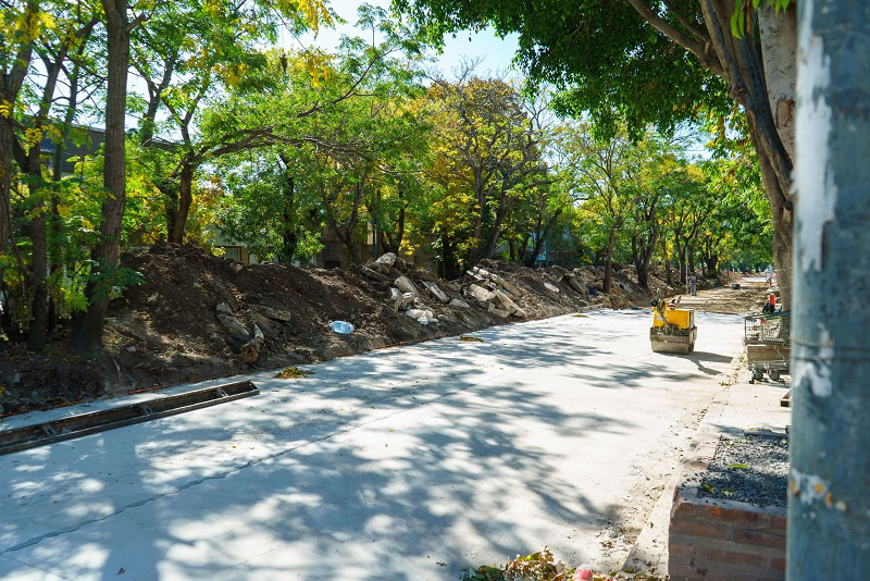 La Plata: El Municipio avanza en obra vial en acceso clave que beneficiará a más de 100 mil vecinos