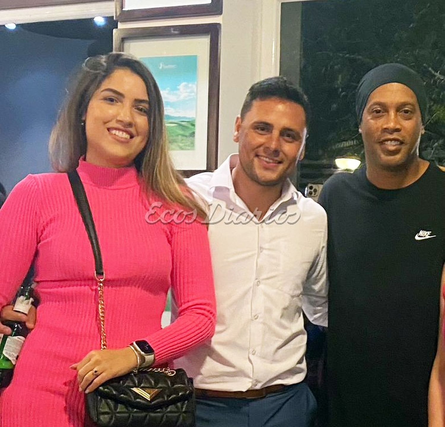 mariano echeire con Ronaldinho