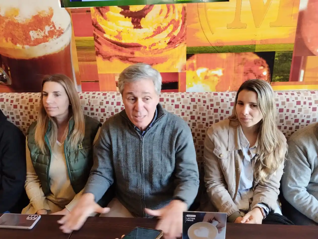 Sebastián Etchevehere junto a Mayda Spiazzi