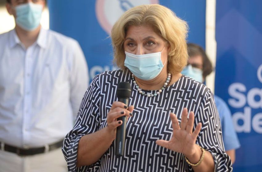 «Estamos vacunando a todo ritmo», afirmó la ministra Martorano