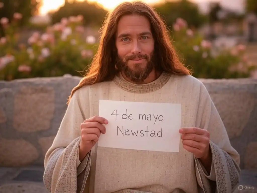 Santoral. Francisco, leyendo el Santoral del 4 de mayo.