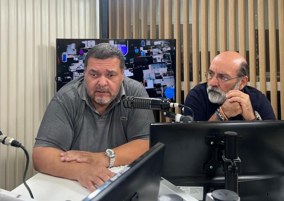 Carlos Alvarez y Rafael Barreiro, en RADIO RAFAELA