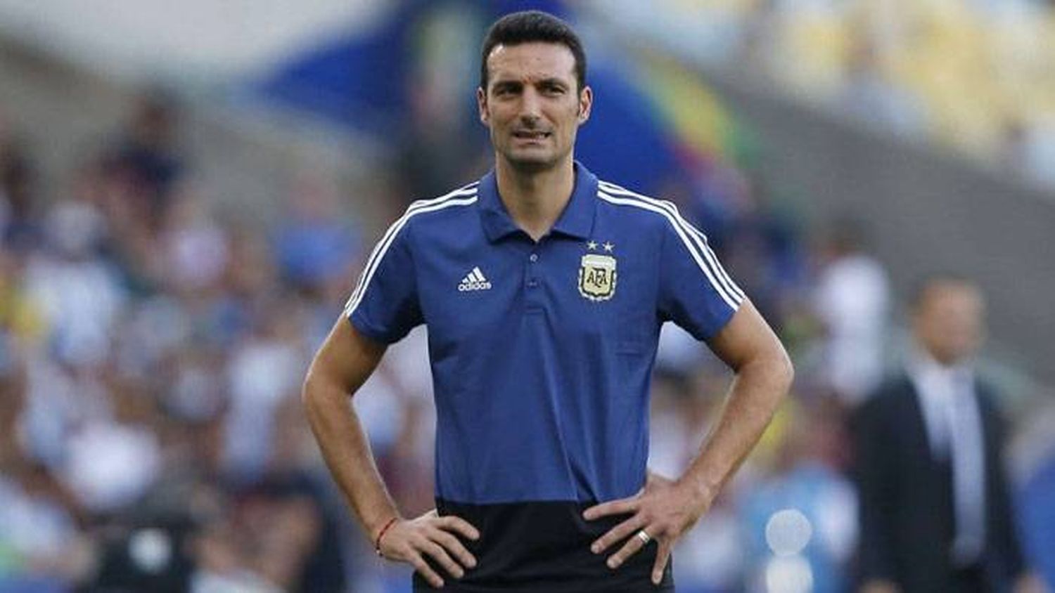Scaloni: �SSé que nos vamos a sentir muy locales en River, muy cómodos y respaldados⬝