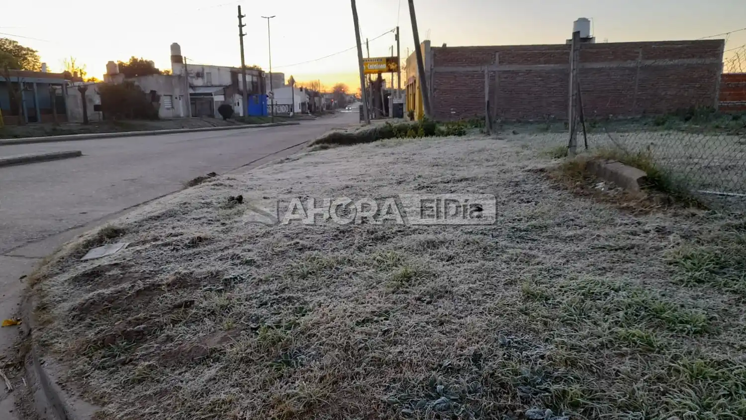 Viernes helado en Gualeguaychú: la sensación térmica fue menor a 0°