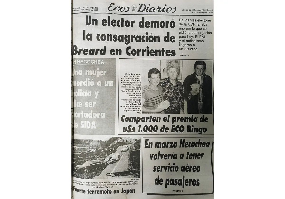 Domingo 17 de enero de 1993