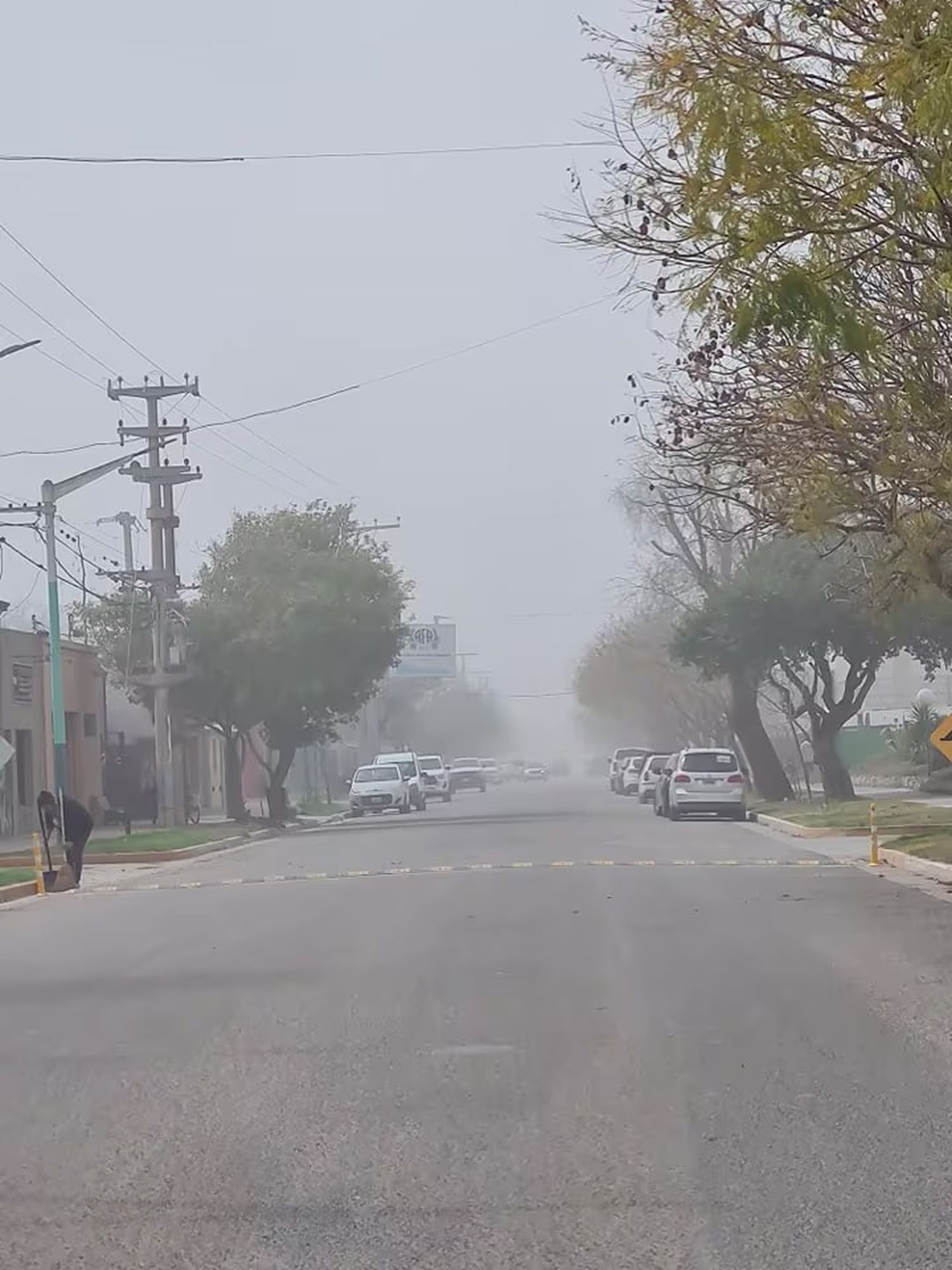 Una tormenta de sal se desató en la región de Mar Chiquita