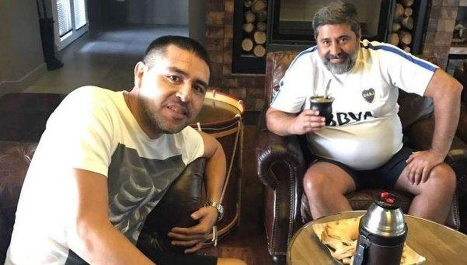 Riquelme se juntó con Angelici: ¿ahora son amigos?