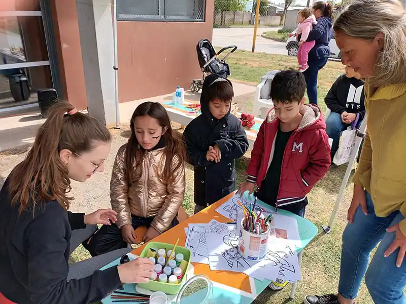 Jornada de cuidados de los niños y hábitos saludables