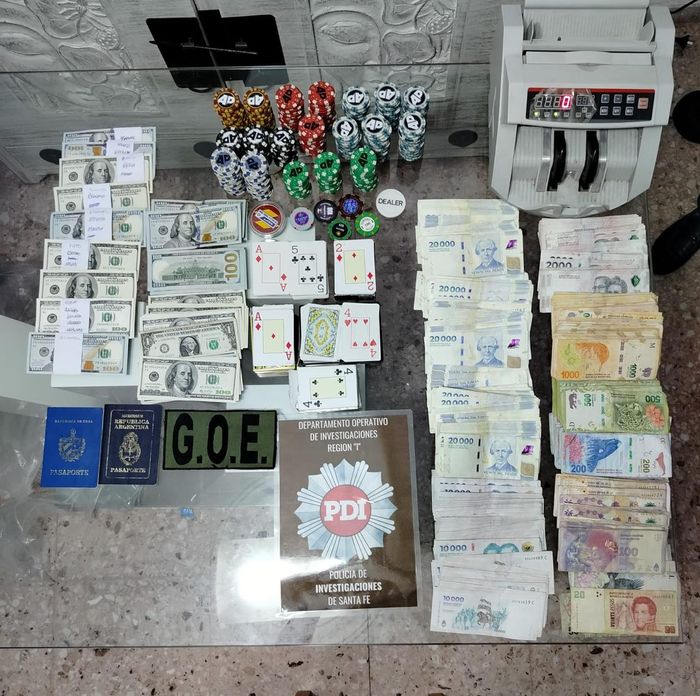 allanamiento santa fe casa de apuesta ilegal - 1