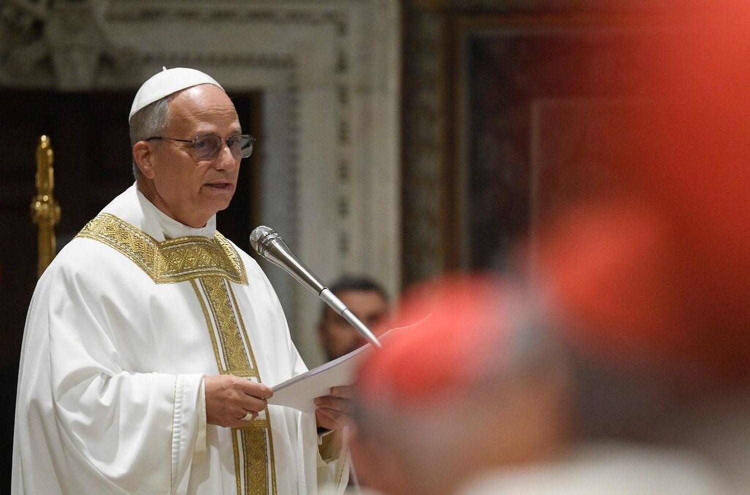 Primera misa del Papa León