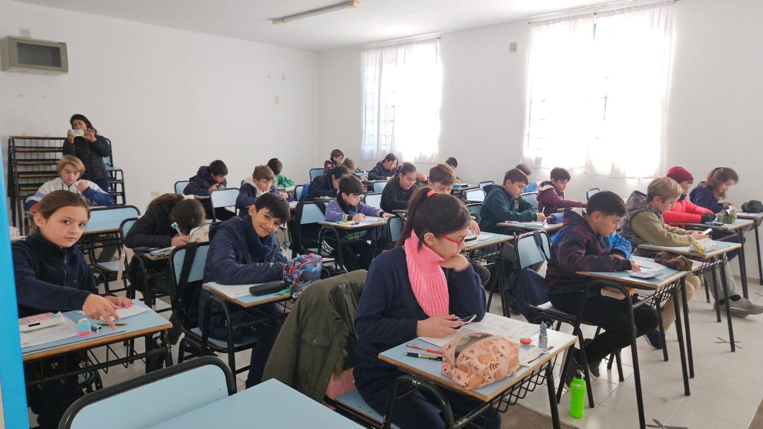 Participaron alumnos de 5º y 6º grado y de 1º año de instituciones educativas locales y de la zona.
