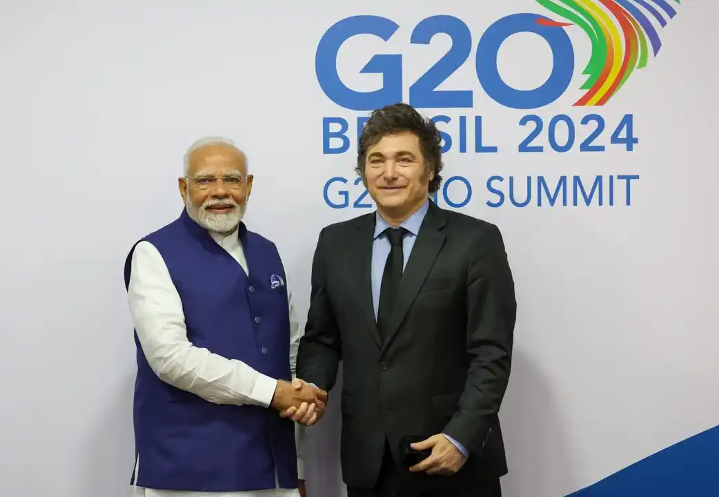 Javier Milei se reunirá con Narendra Modi, primer ministro de la India
