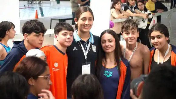 Los embajadores deportivos engalanaron el primer día de competencia de los Juegos Evita
