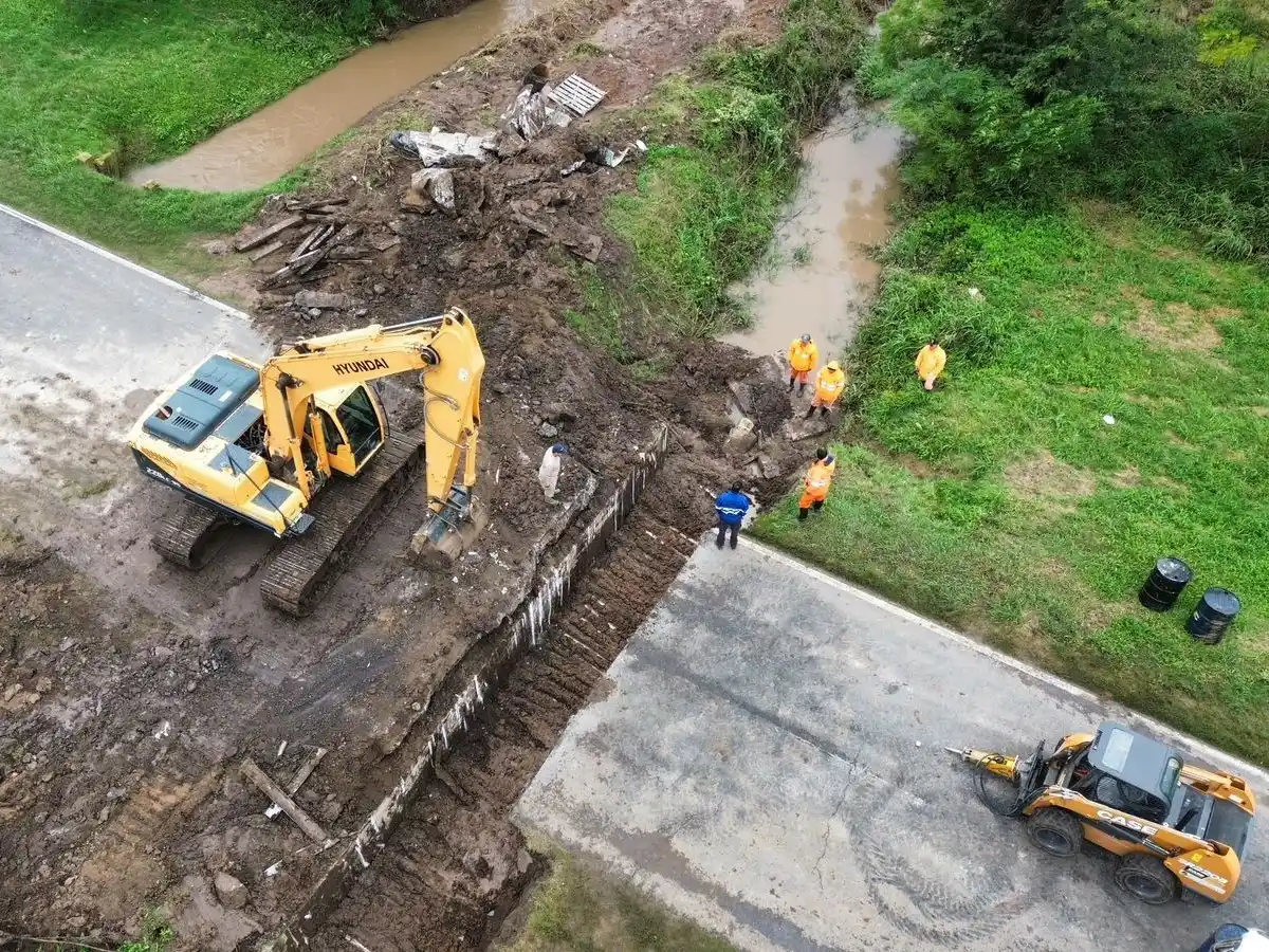 Santa Fe decidió reparar con urgencia la traza nacional.