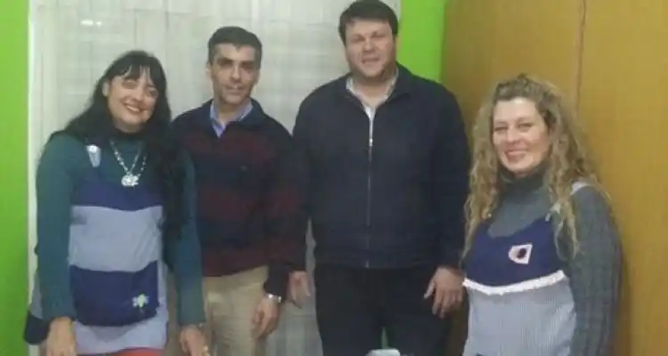 Consejeros entregaron calefactores