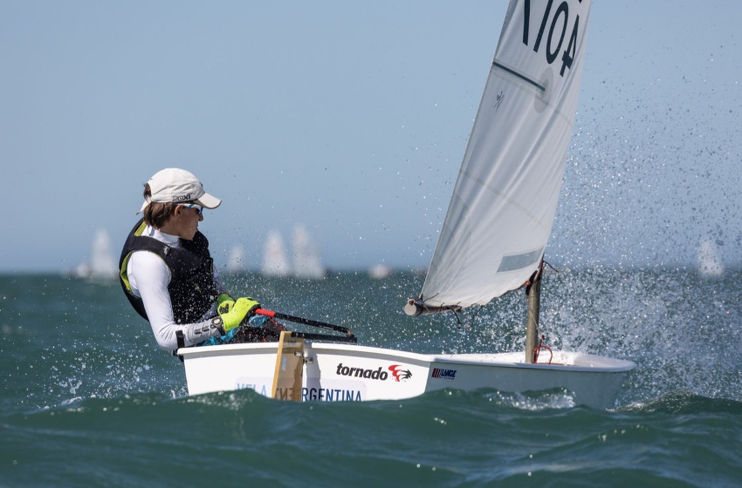 Un marplatense se consagró bicampeón del Argentino de Optimist