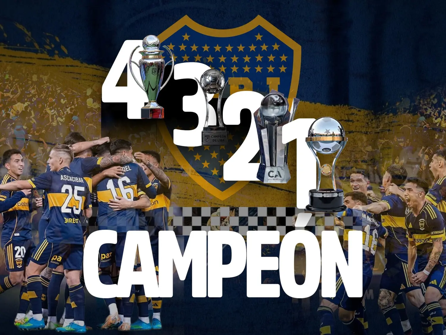 Boca Juniors busca la gloria en cuatro competencias antes de fin de año