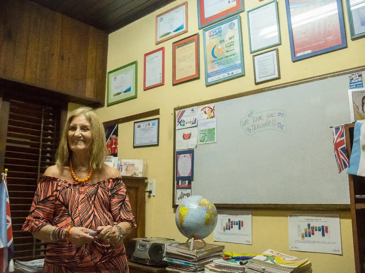 El inglés que da vida: la historia  de Martha Gieco