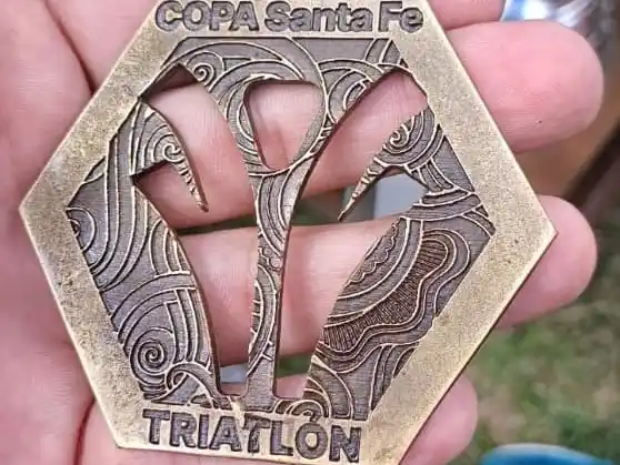 José Luis Lazo, campeón en el Triatlón Santafesino