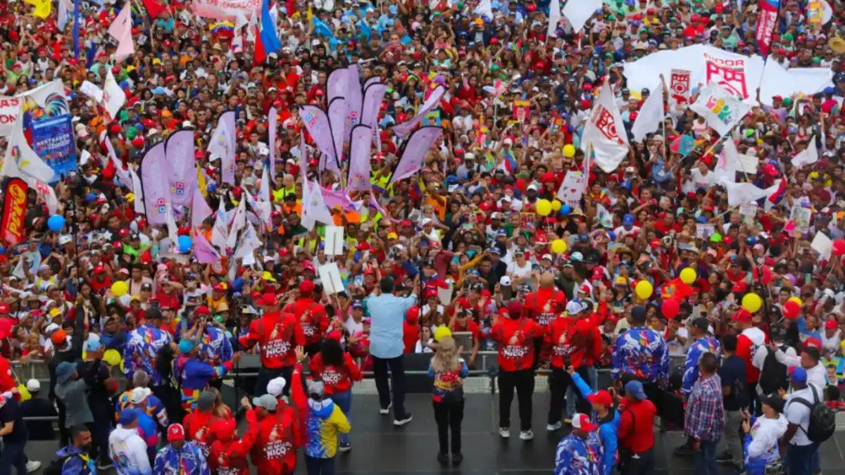 Maduro llamó a la reconciliación  durante su cierre de campaña: EN ESTE PAÍS CABEN TODOS