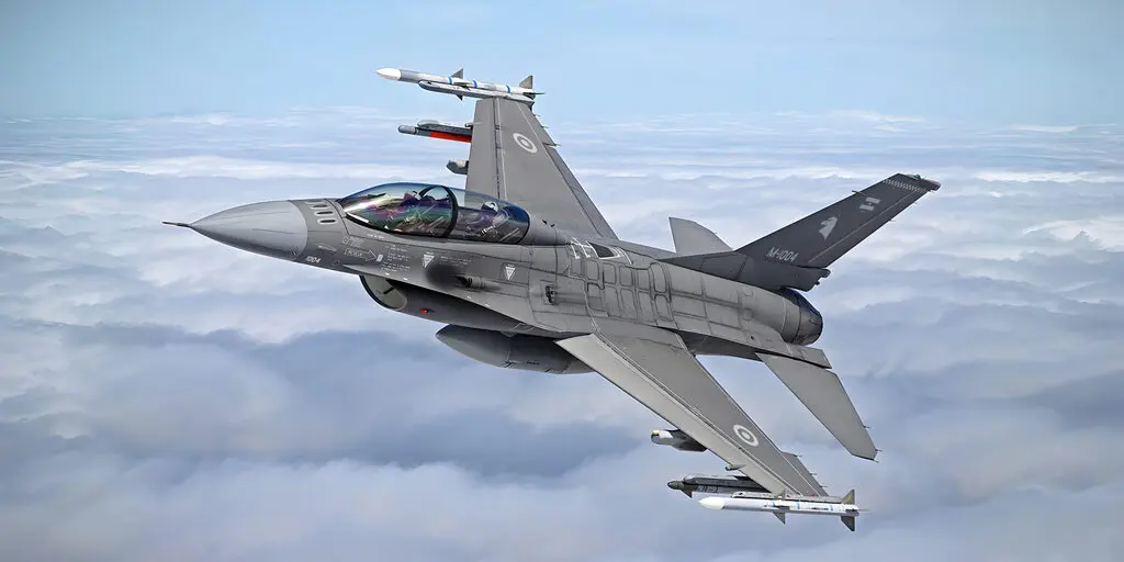 Se realizó el acto de presentación de los F16