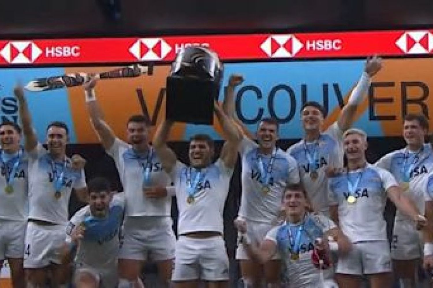 Los Pumas 7 campeones en Vancouver