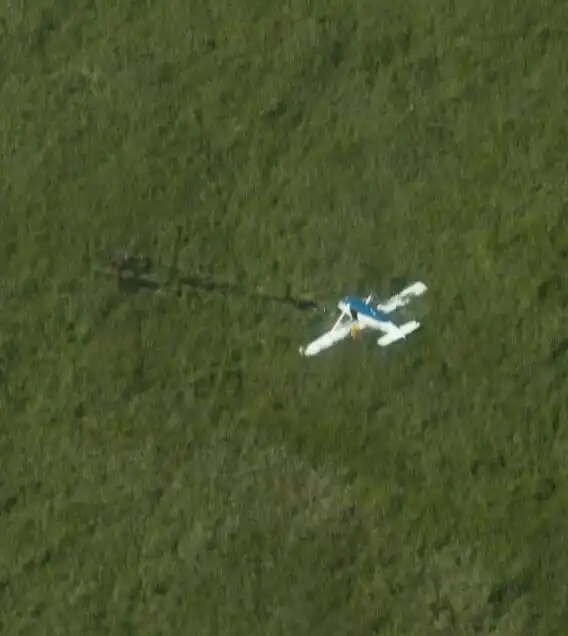 Confirman que la avioneta estrellada en Corrientes es la robada en Victoria