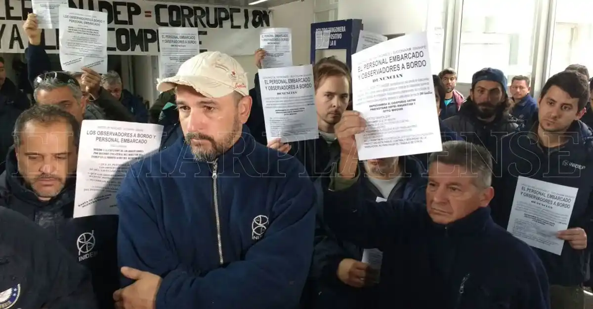 Nueva protesta de marítimos agudiza el conflicto con el INIDEP