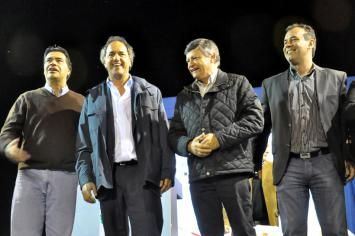 Elecciones 2015: Scioli encabeza acto en Chaco junto a Capitanich y Peppo