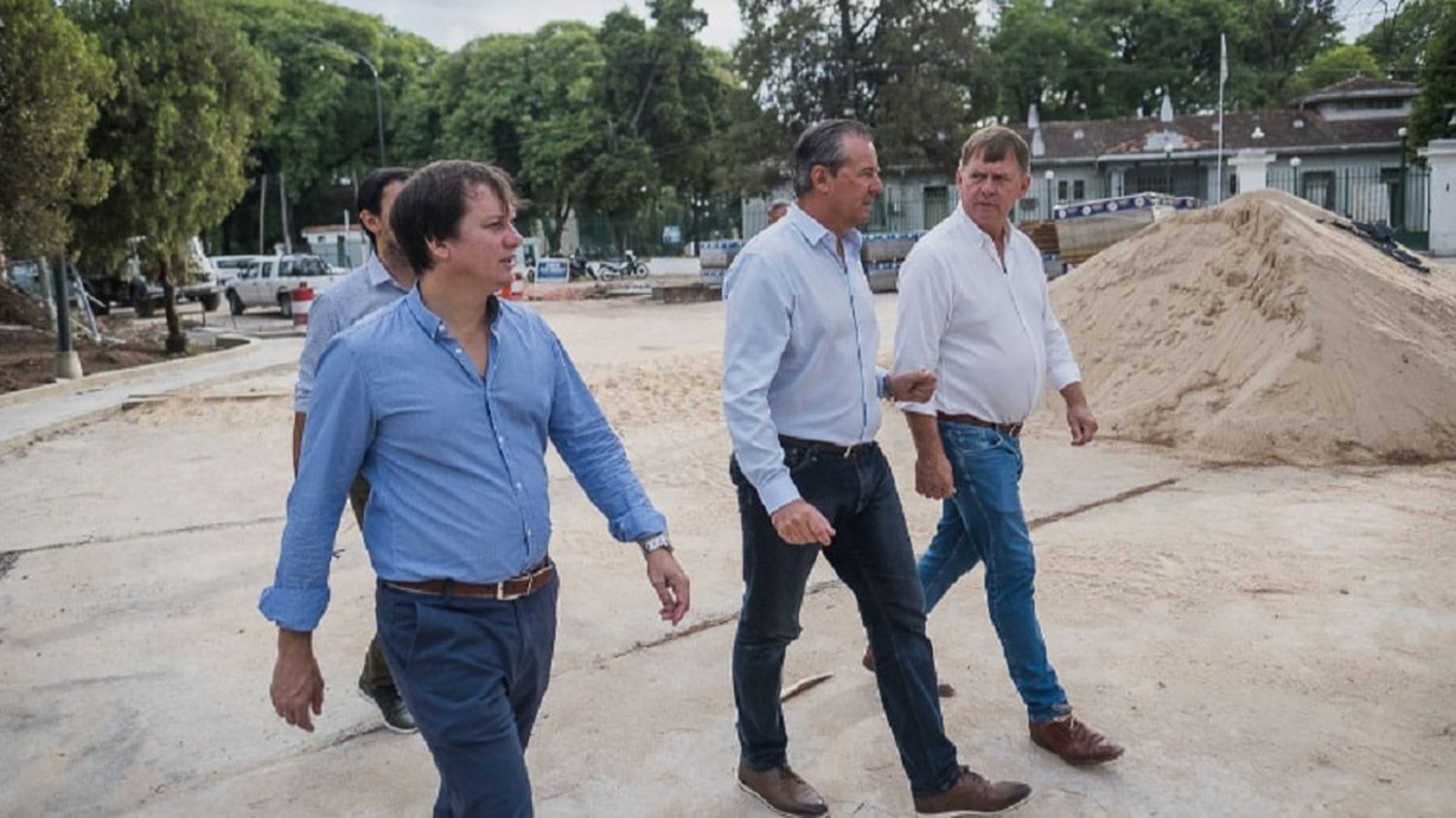 Avanza la obra de Av Ejército y se habilitará la circulación en su intersección con Alvarado