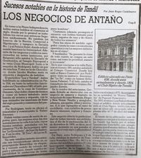 Los negocios de antaño    -   Cap. 7
