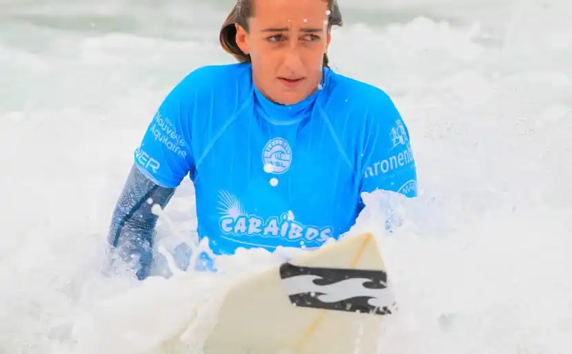 Gontier volvió a Liga Mundial de Surf