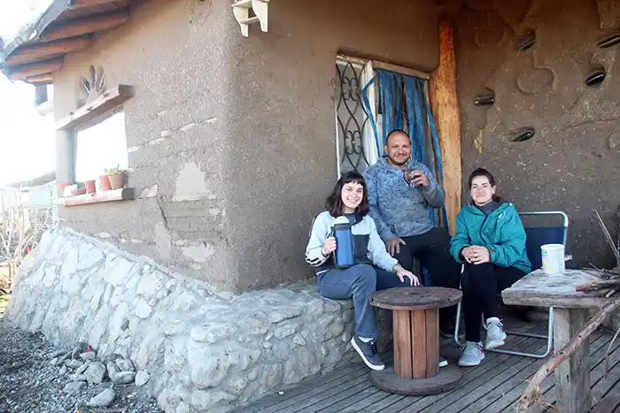 Casas de barro, una modalidad que continúa sumando adeptos