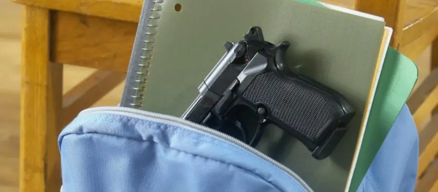 Un alumno de 14 años llevó un arma de fuego a la escuela